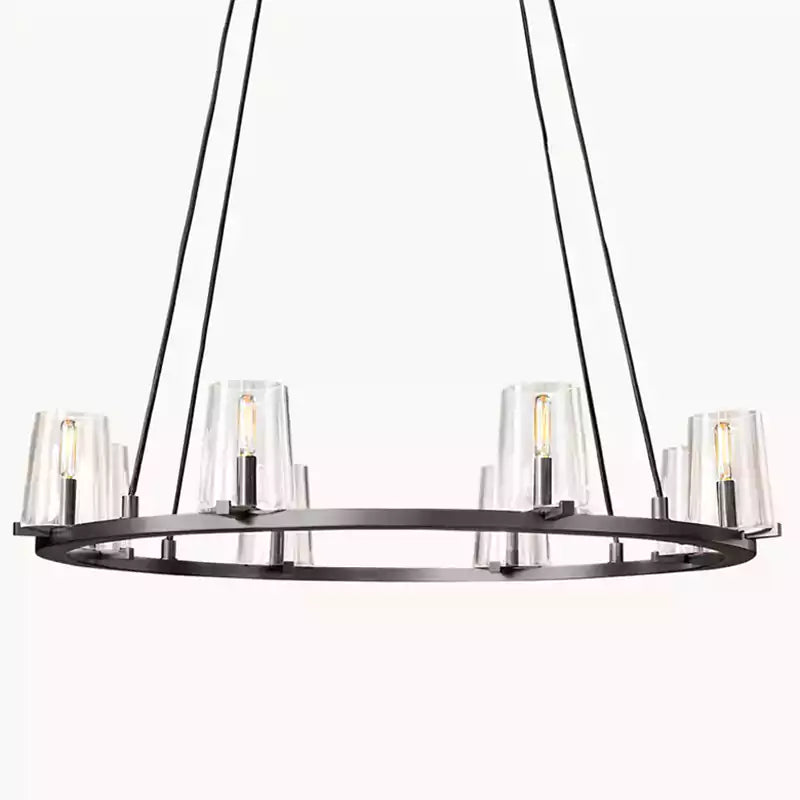KL Pauilier Round Chandelier 36"