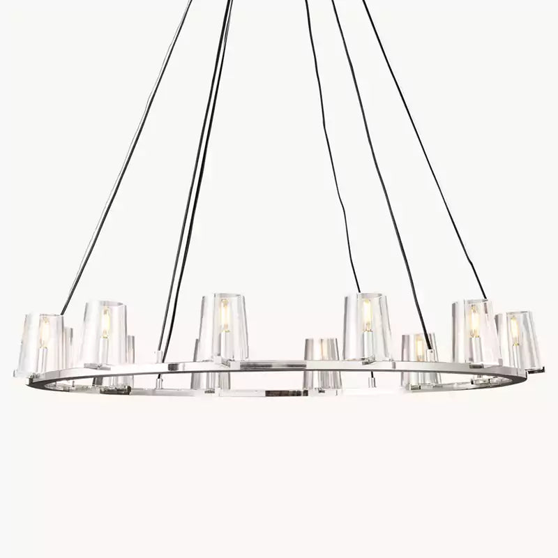 KL Pauilier Round Chandelier 48"