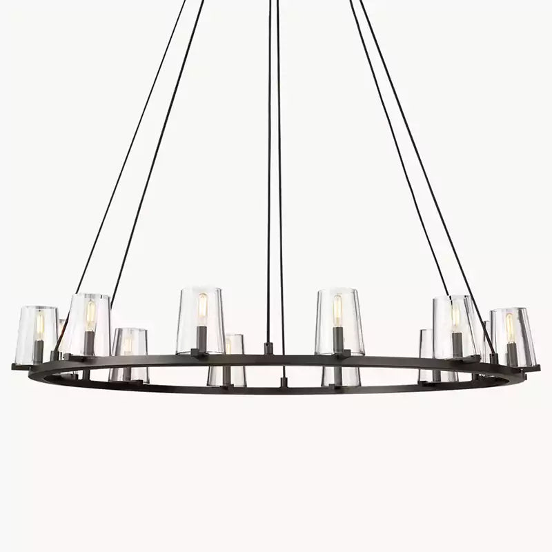 KL Pauilier Round Chandelier 48"