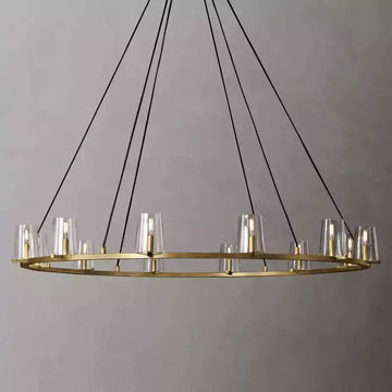 KL Pauilier Round Chandelier 60"