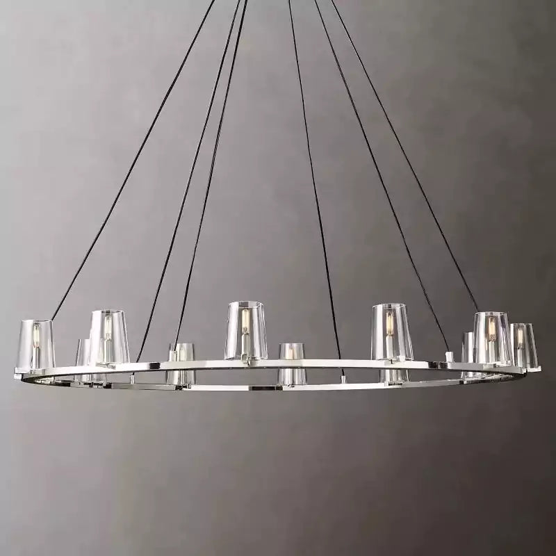 KL Pauilier Round Chandelier 60"