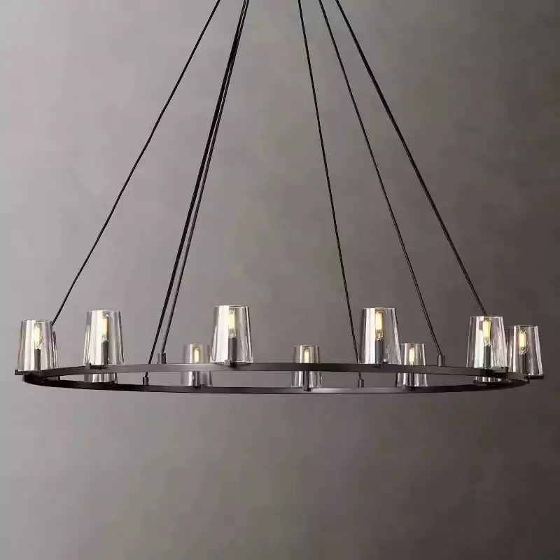 KL Pauilier Round Chandelier 60"