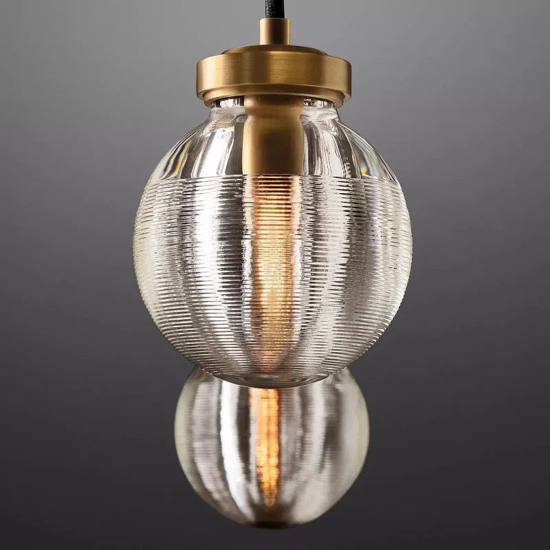 KL Pearls Spherical Rectangular Chandelier 36"