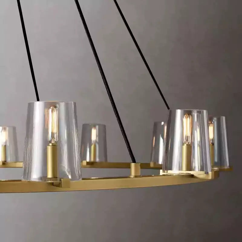 KL Pauilier Round Chandelier 60"
