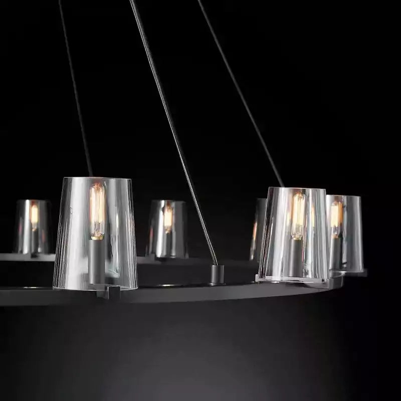 KL Pauilier Round Chandelier 60"