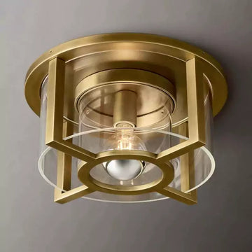 KL Petruse Round Flushmount