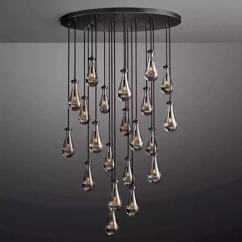 Raindrop Round Chandelier