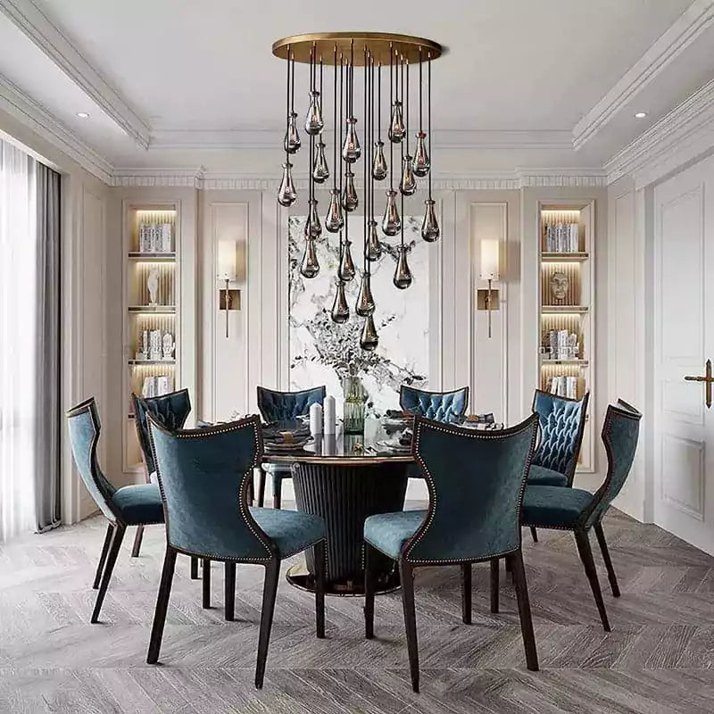 Raindrop Round Chandelier