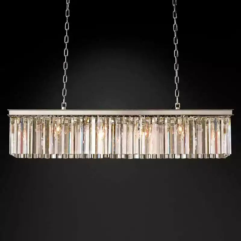 KL Rhysa Rectangular Chandelier 60"