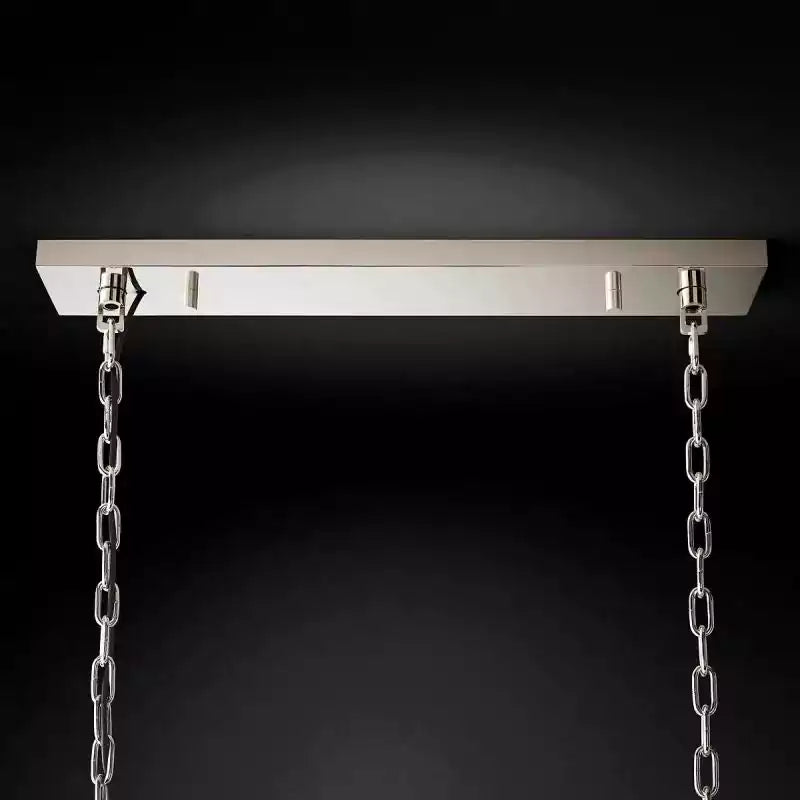 KL Rhysa Rectangular Chandelier 49"