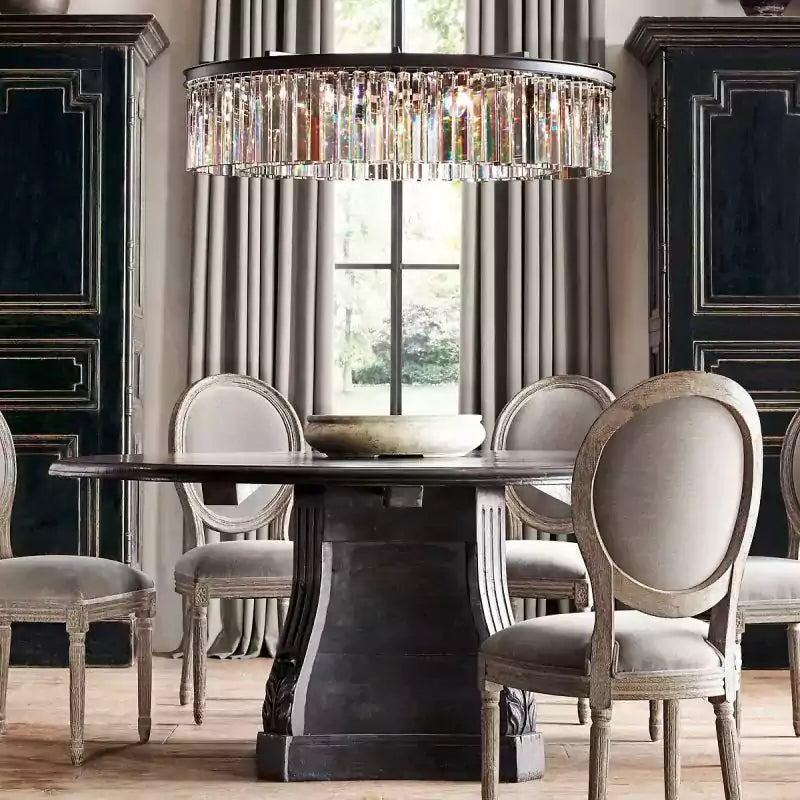 KL Rhysa Round Chandelier 32"