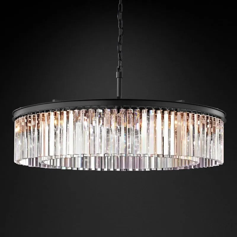 KL Rhysa Round Chandelier 43"