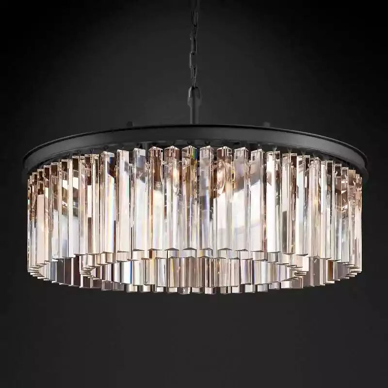 KL Rhysa Round Chandelier 43"