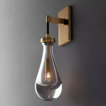 Raindrop Outdoor Wall Sconce