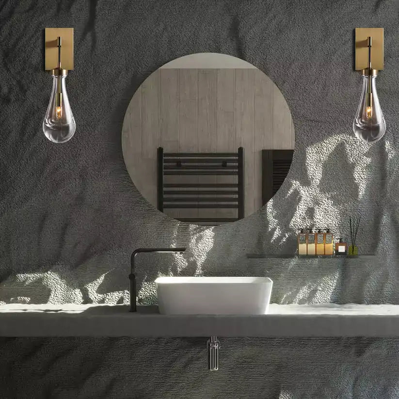 Raindrop Outdoor Wall Sconce