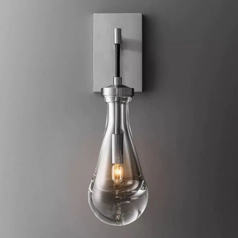 Raindrop Outdoor Wall Sconce