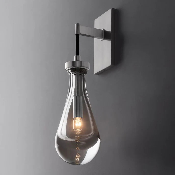 Raindrop Outdoor Wall Sconce