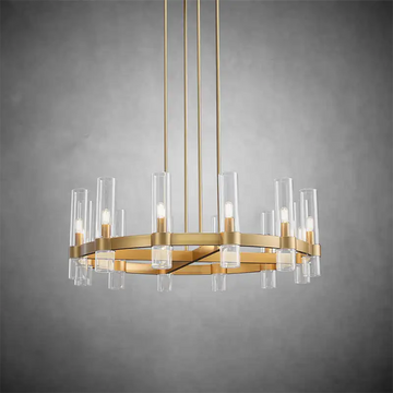 KL Ravella Round Chandelier 36"