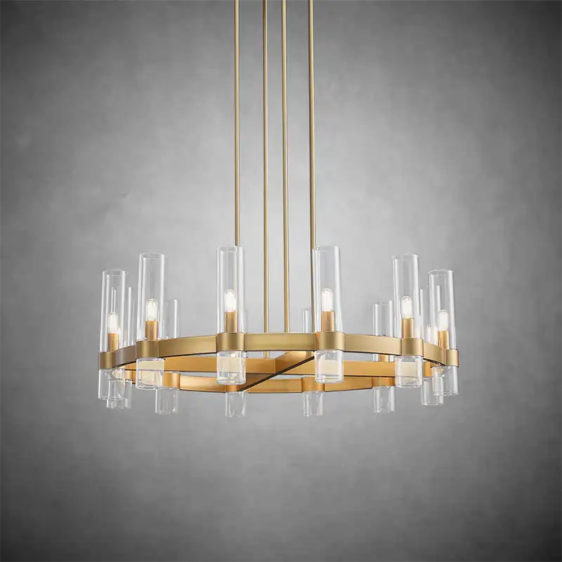 KL Ravella Round Chandelier 36"