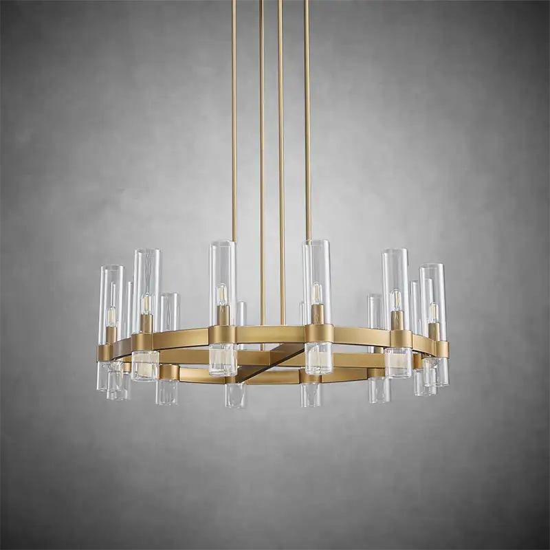 KL Ravella Round Chandelier 36"