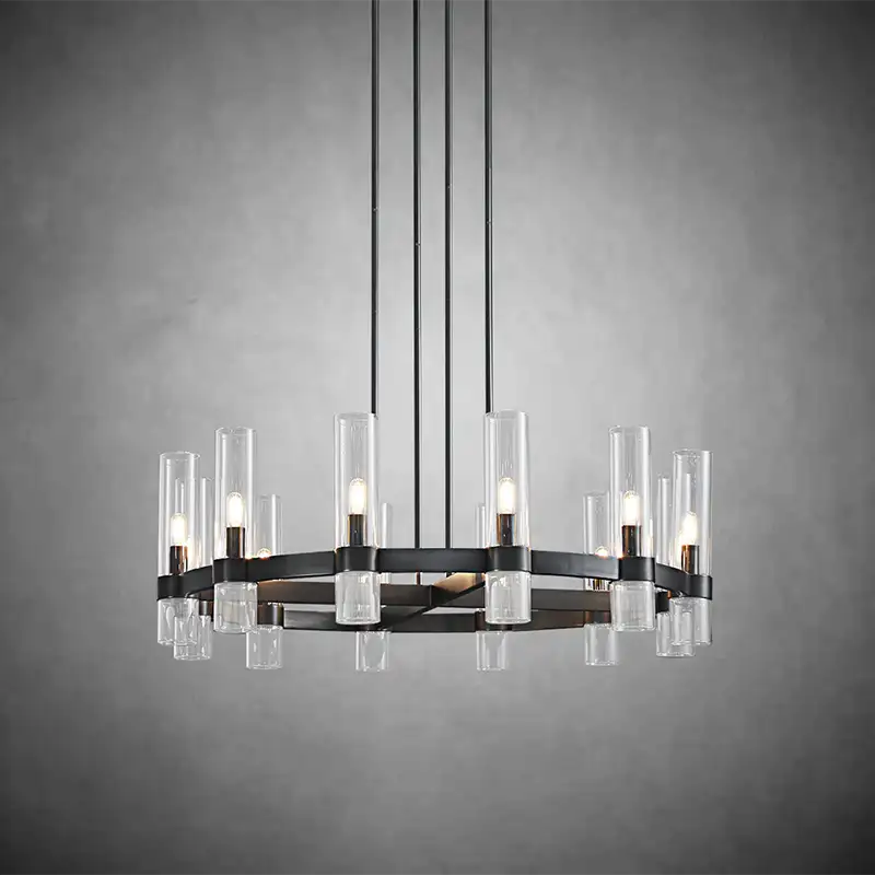 KL Ravella Round Chandelier 36"