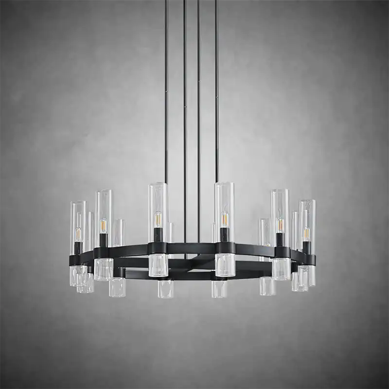 KL Ravella Round Chandelier 36"