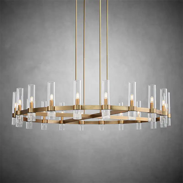 KL Ravella Round Chandelier 60"