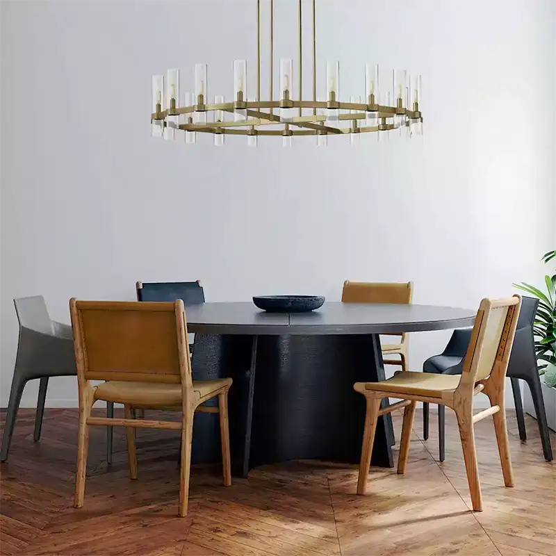 KL Ravella Round Chandelier 60"