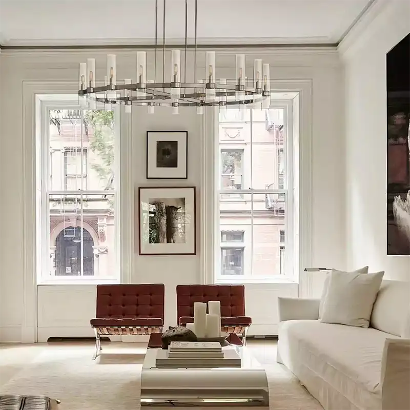 KL Ravella Round Chandelier 60"
