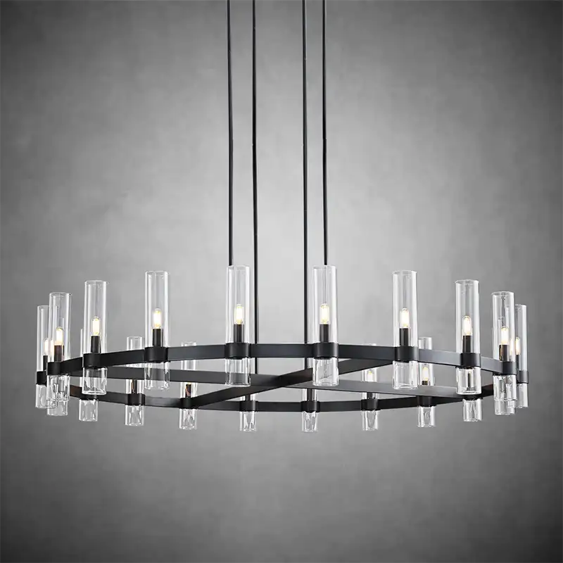 KL Ravella Round Chandelier 60"