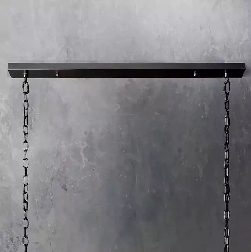 San Marcon Modern Rectangular Chandelier 72"