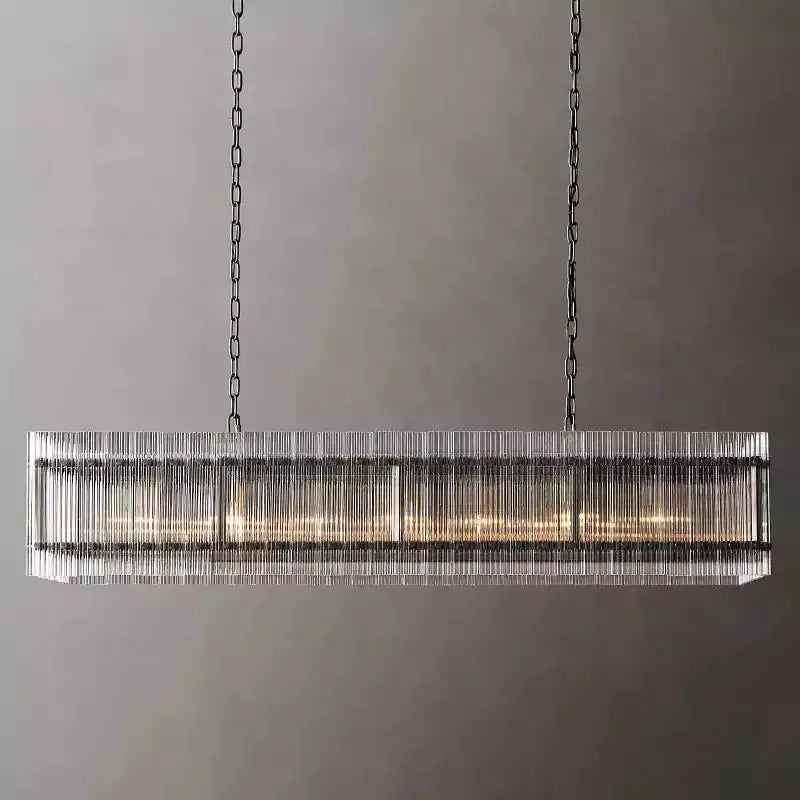 San Marcon Rectangular Chandelier 54"