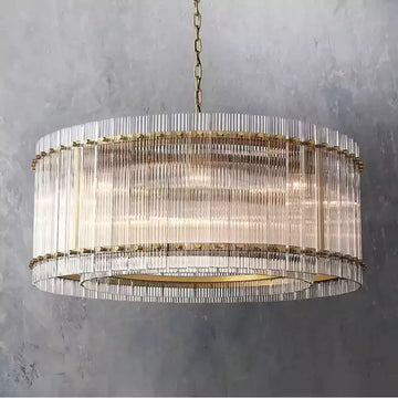 San Marcon Round Chandelier 37"