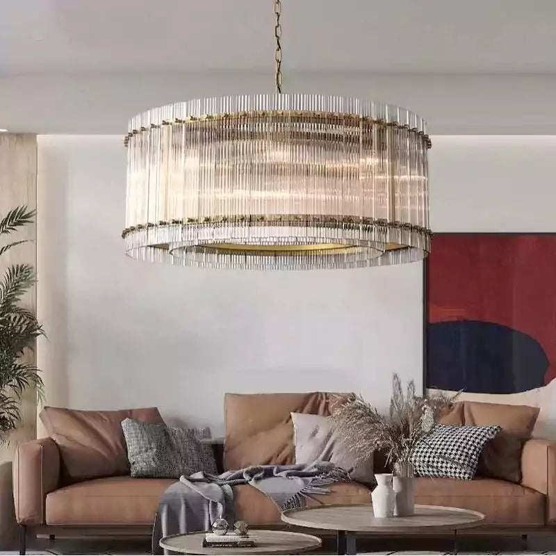 KL San Marcol Round Chandelier 37"