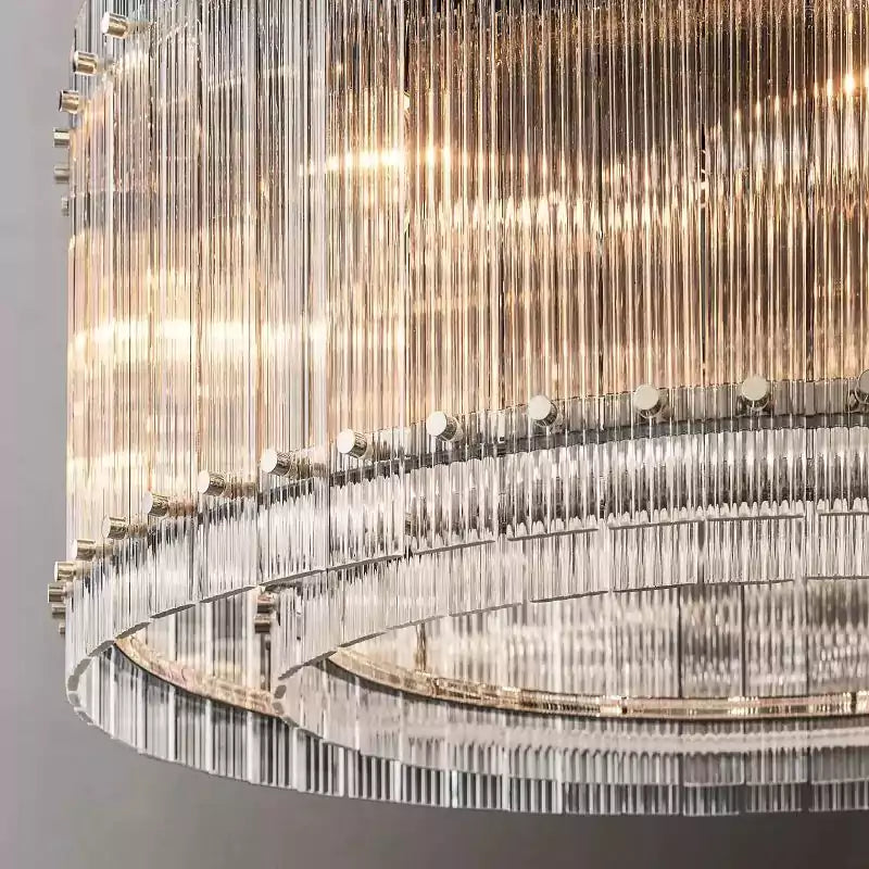San Marcon Round Chandelier 37"