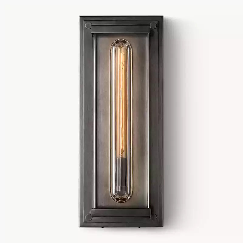 Savila Crystal Rectangular Grand Wall Sconce
