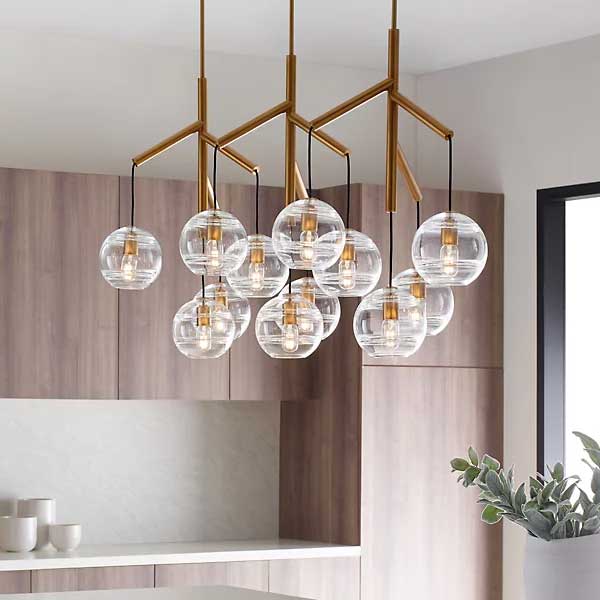 KL Sedonar Triple Chandelier