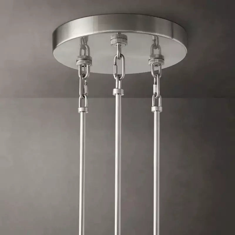 KL Sirena Clear Glass Round Chandelier 65"
