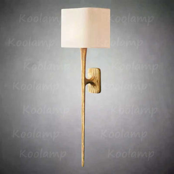 Thad Forged Grand Shaded Wall Sconce