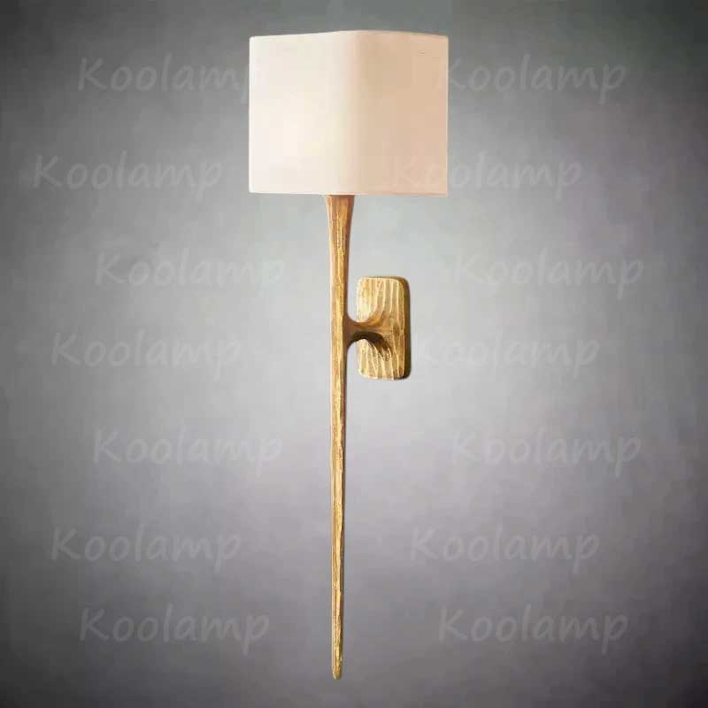 Thad Forged Grand Shaded Wall Sconce