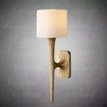 Thad Forged Shaded Wall Sconce