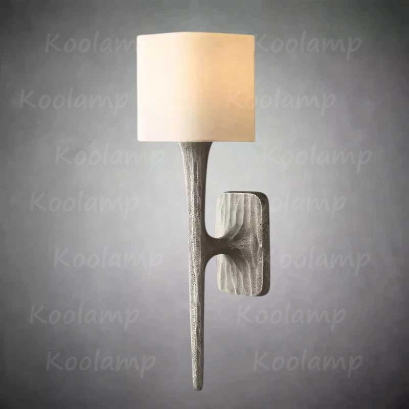 Thad Forged Shaded Wall Sconce