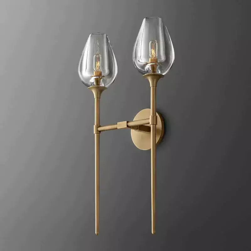 KL Tulipe Double Wall Sconce