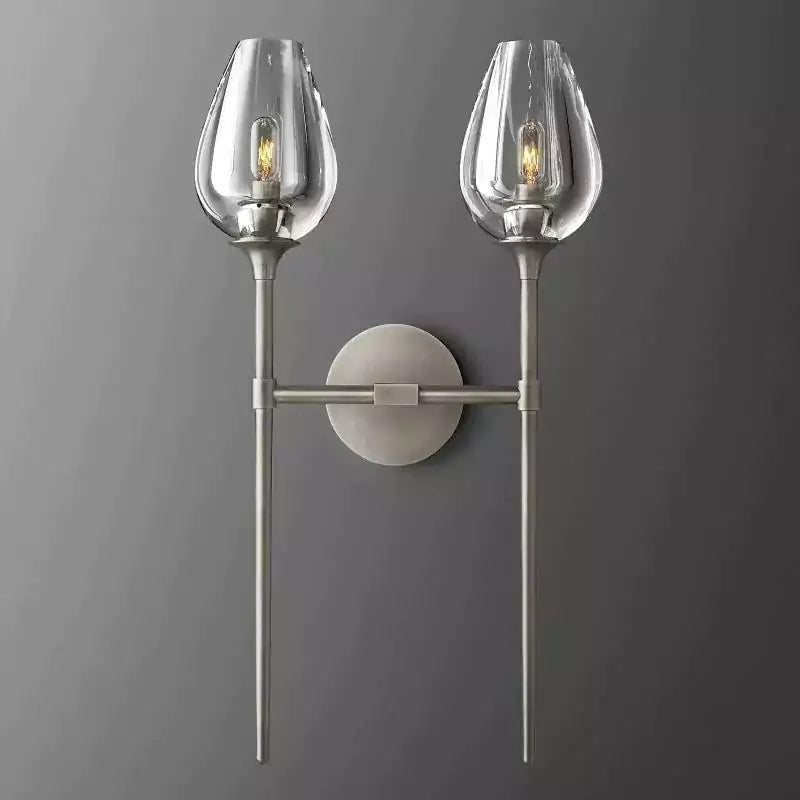 KL Tulipe Double Wall Sconce