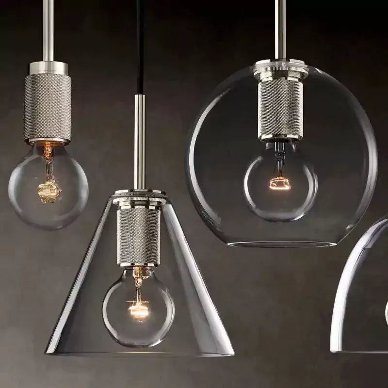 KL Utilita Metal Slope Shade Pendant