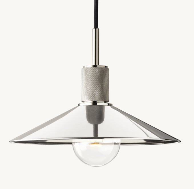 KL Utilita Metal Slope Shade Pendant
