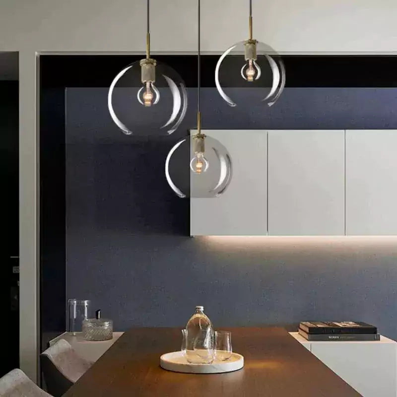 KL Utilita Globe Shade Pendant Light