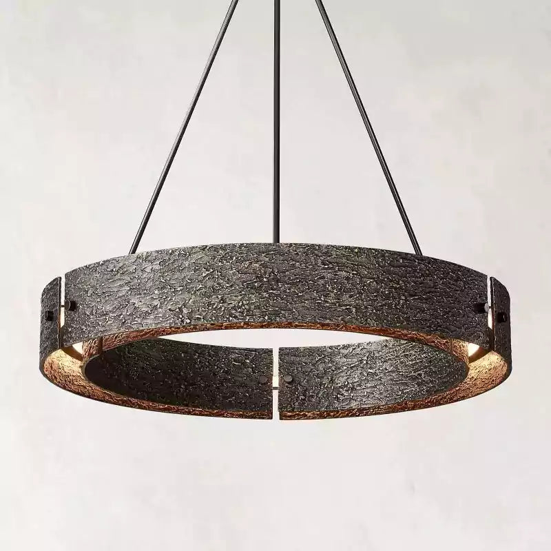 KL Vouvery Round Chandelier 36"