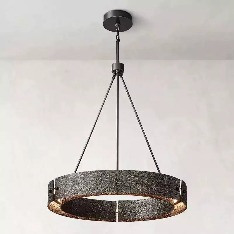 KL Vouvery Round Chandelier 36"