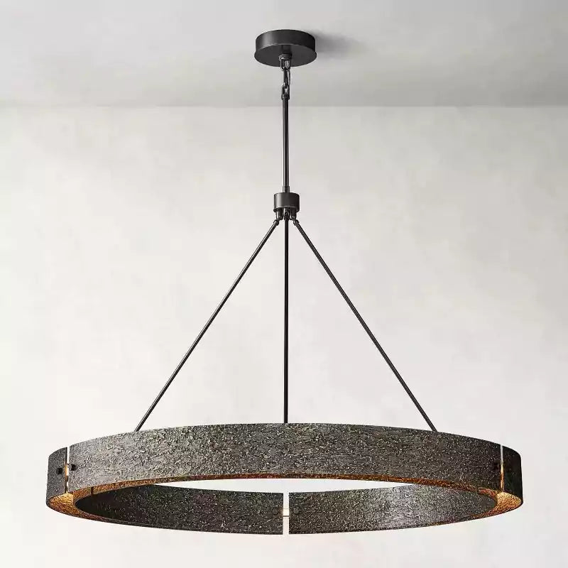 KL Vouvery Round Chandelier 60"